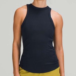 Lululemon Hold Tight Crewneck Tank Top True Navy